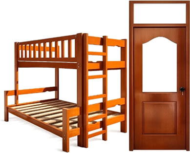 Fabricación de muebles de madera en Piura